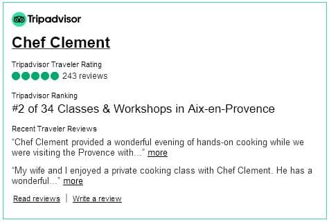 Chef Clément's Reviews on Tripadvisor