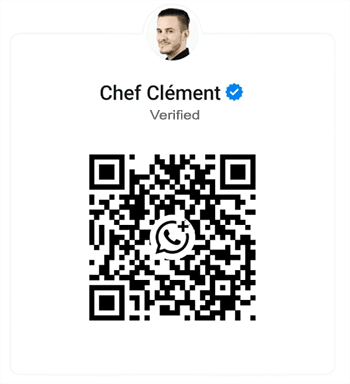 Chef Clément – Verified WhatsApp QR Code